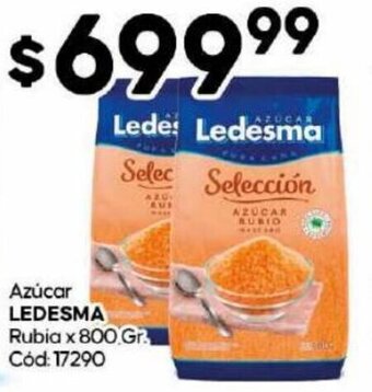 Diarco LEDESMA Azúcar Rubia x 800 Gr oferta