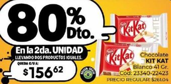 Diarco KIT KAT Chocolate Blanco 41 Gr oferta