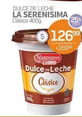 Alvear La Serenisima Dulce De Leche Clásico 400g oferta