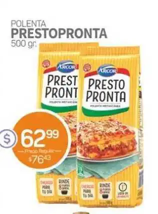 Alvear Arcor Prestopronta Polenta 500gr oferta
