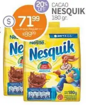 Nesquik Cacao 180gr