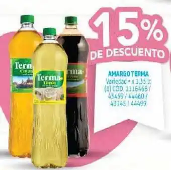 Makro TERMA Amargo x 1.35lt. oferta