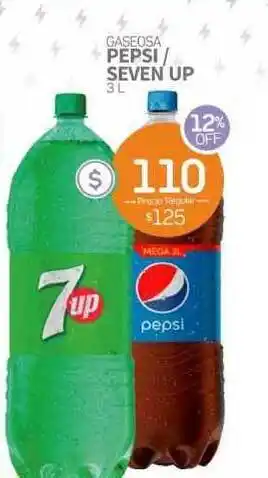 Pepsi / Seven Up Gaseosa 3L