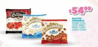 Makro Minicoronitas Galletitas x 140g oferta