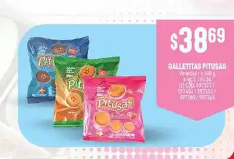 Makro Pitusas Galletitas x 160g oferta