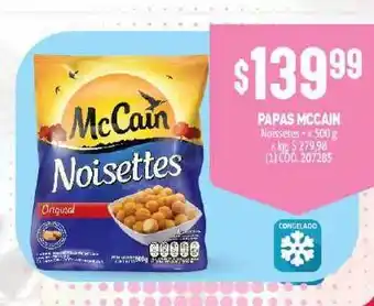Makro Mccain Noissetes Papas x 500g oferta