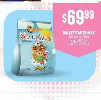 Makro Galletitas Trimak Surtidas x 360g oferta
