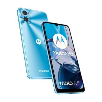 Frávega Celular motorola e22 32gb azul oferta