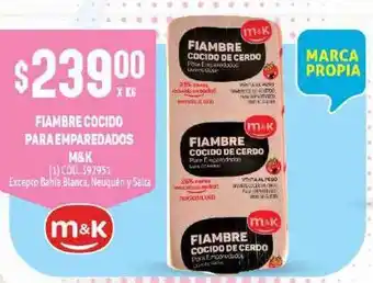 Makro M&K Fiambre Cocido para Emparedados x kg oferta