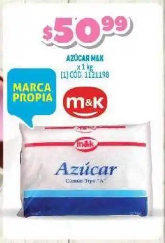 Makro M&K Azúcar x 1kg oferta