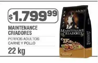 Makro Maintenance Criadores Perros Adultos Carne y Pollo 22kg oferta