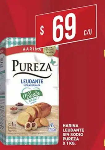 Supermercados DIA Harina Leudante Sin Sodio Pureza x 1kg oferta