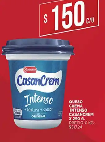 Supermercados DIA Queso Crema Intenso Casancrem x 290g oferta