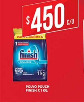 Supermercados DIA Polvo Pouch Finish x 1kg oferta