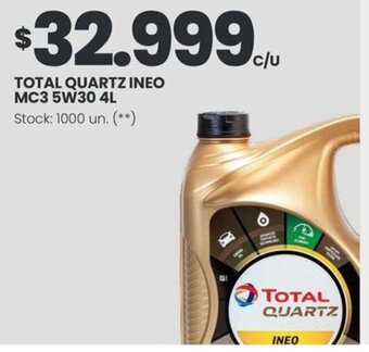 Changomas TOTAL QUARTZ INEO MC3 5W30 4L oferta