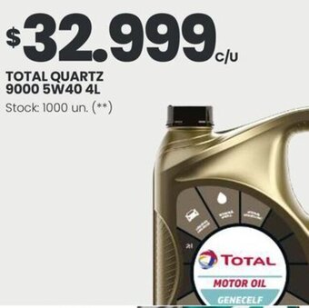 Changomas TOTAL QUARTZ 9000 5W40 4L oferta