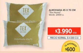 Carrefour ALMOHADA 45 X 70 CM oferta
