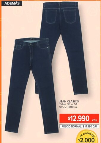 Carrefour JEAN CLÁSICO Talles 38 al 54 oferta