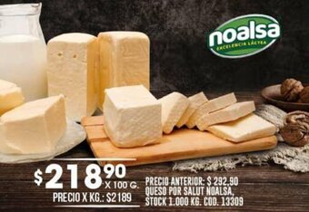 Coto QUESO POR SALUT NOALSA oferta