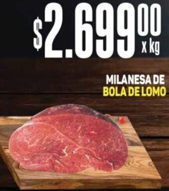 Makro MILANESA DE BOLA DE LOMO oferta