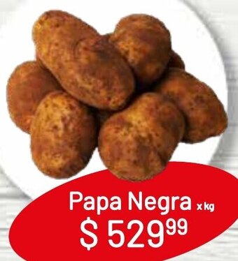 Makro Papa Negra x kg oferta