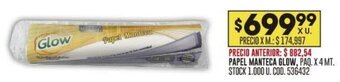 Coto PAPEL MANTECA GLOW PAQ X 4 MT oferta