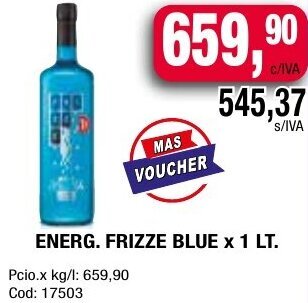 Maxiconsumo ENERG. FRIZZE BLUE x 1 LT oferta