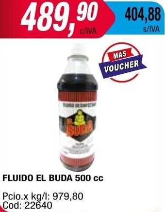 Maxiconsumo FLUIDO EL BUDA 500 cc oferta