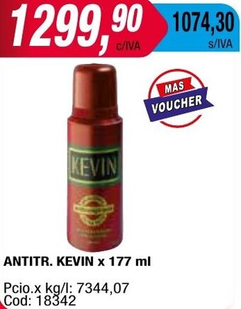 Maxiconsumo ANTITR. KEVIN x 177 ml oferta