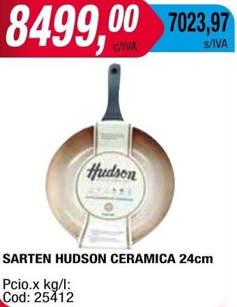 Maxiconsumo SARTEN HUDSON CERAMICA 24cm oferta