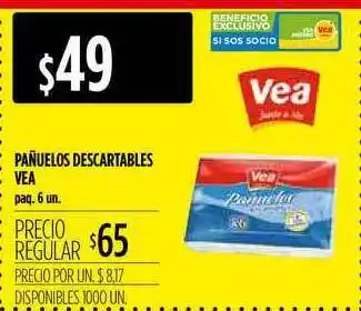 Supermercados Vea Pañuelos Descartables Vea oferta