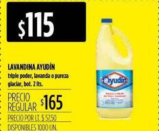 Supermercados Vea Lavandina Ayudín 2lts oferta