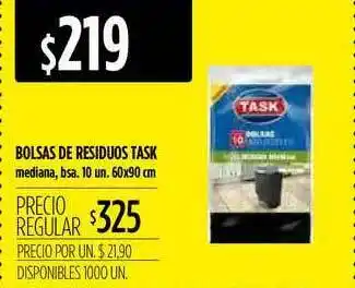 Supermercados Vea Bolsas De Residuos Task oferta