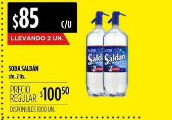 Supermercados Vea Soda Saldán 2lts oferta