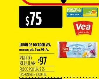 Supermercados Vea Jabón De Tocador Vea oferta