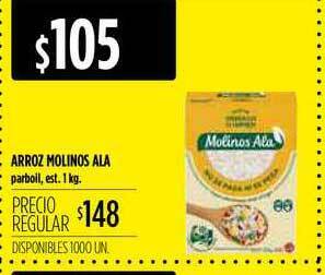 Supermercados Vea Arroz Molinos Ala 1kg oferta