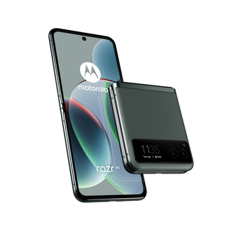 Frávega Celular motorola razr 40 gris mate oferta