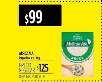 Supermercados Vea Arroz Ala 1kg oferta