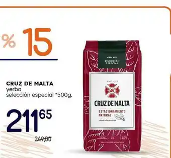 Supermercados Monarca Cruz De Malta Yerba 500g oferta