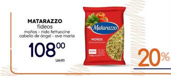 Supermercados Monarca Matarazzo Fideos oferta