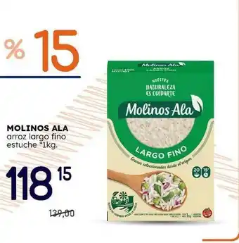Supermercados Monarca Molinos Ala Arroz Largo Fino 1kg oferta