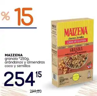 Supermercados Monarca Maizena Granola 250g oferta