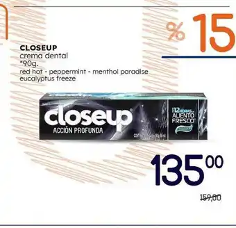 Supermercados Monarca Closeup Crema Dental 90g oferta