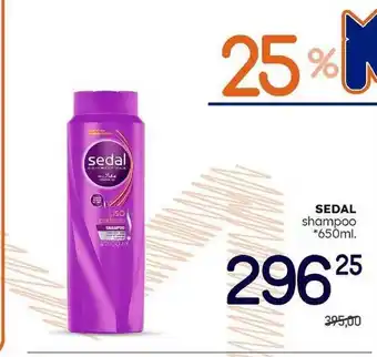 Supermercados Monarca Sedal Shampoo 650ml oferta