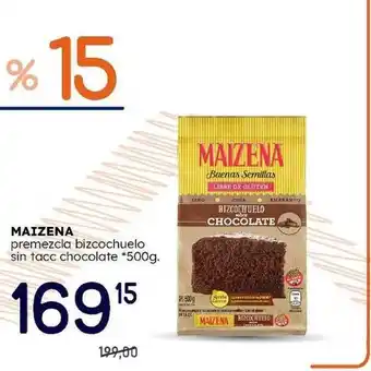 Supermercados Monarca Maizena Premezcla Bizcochuelo Sin Tacc Chocolate 500g oferta