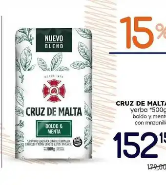Supermercados Monarca Cruz De Malta Yerba oferta