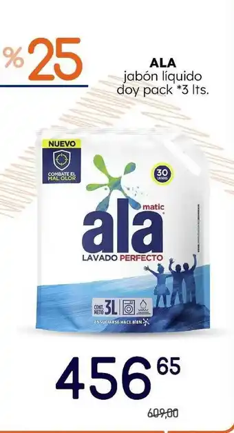 Supermercados Monarca Ala Jabón Líquido Doy Pack 3lts oferta