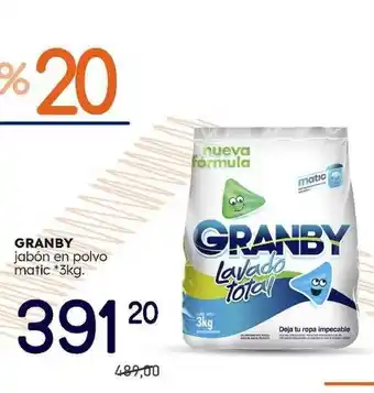 Supermercados Monarca Granby Jabón En Polvo Matic 3kg oferta