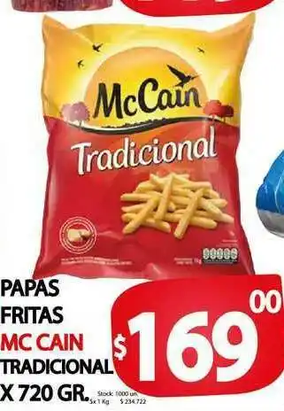 Supermercados Mariano Max Papas Fritas Mc Cain Tradicional x 720 gr oferta