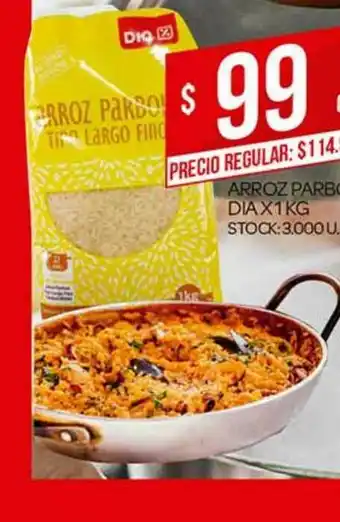 Supermercados DIA Arroz Barboilizado Dia x 1 kg oferta